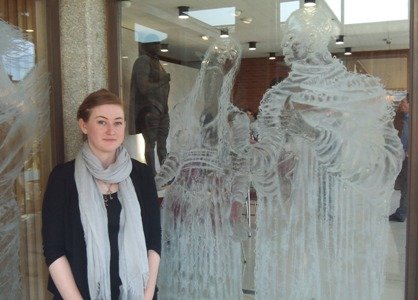 John Hutton's Etched Windows in the Shakespeare Centre