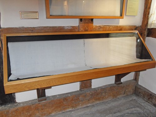 A sixteenth or seventeenth century linen sheet from the Hathaway Family Collection