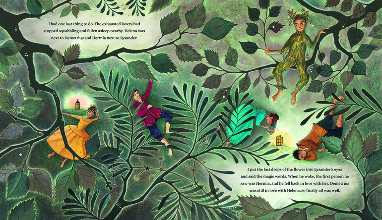 A Midsummer Night's Dream by Jane Ray and Georghia Ellinas