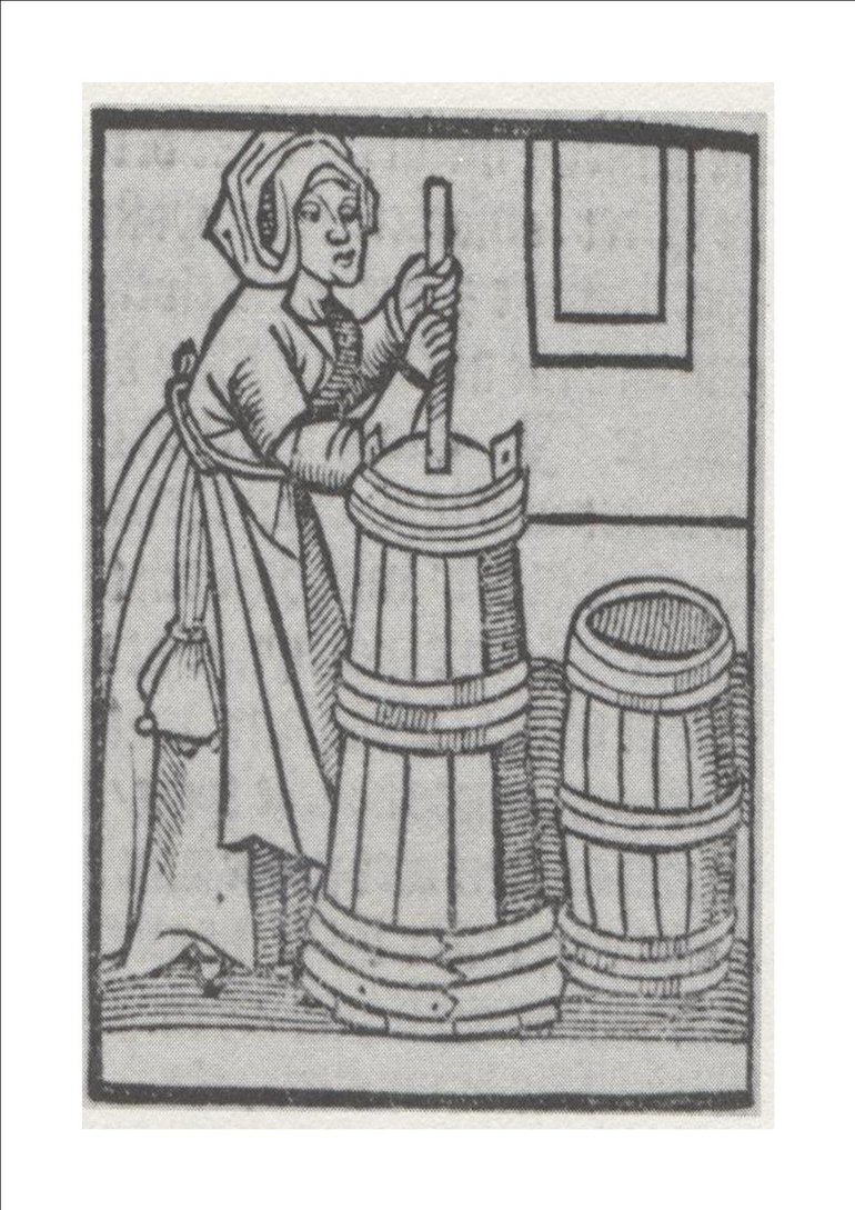 Butter Churn illustration