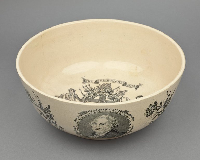 19th century ceramic bowl