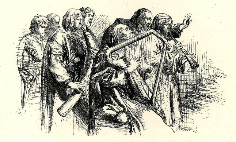 Musicians in Cymbeline