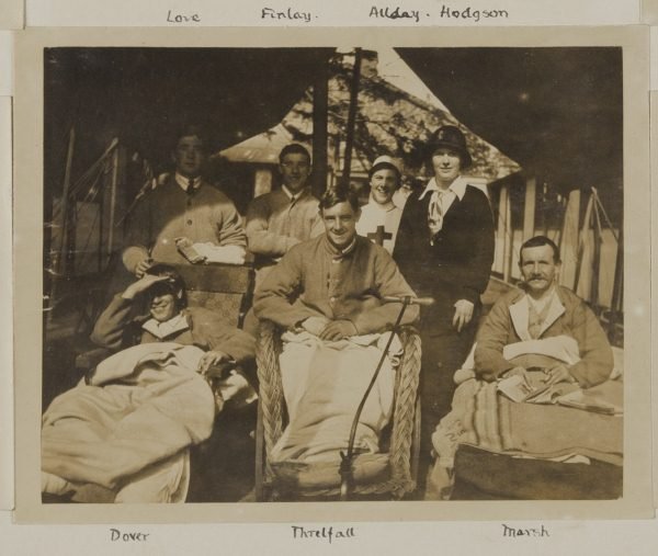 Avis Hodgson in scrap book