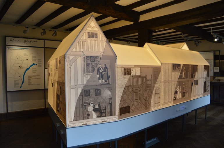 New Place Model Exhibit