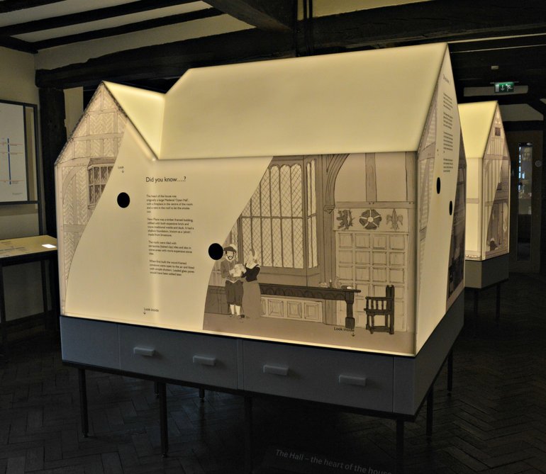 shakespeare's new place house model