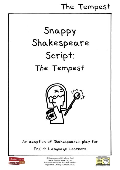 EFL Snappy Shakespeare Script: The Tempest Cover