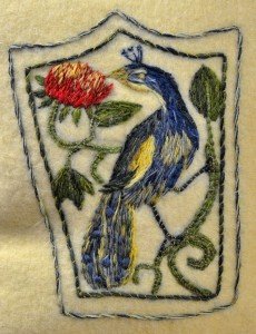Embroidery at MAF