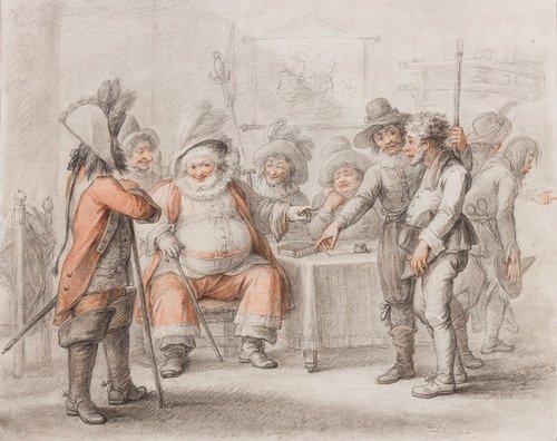 Henry Bunbury painting