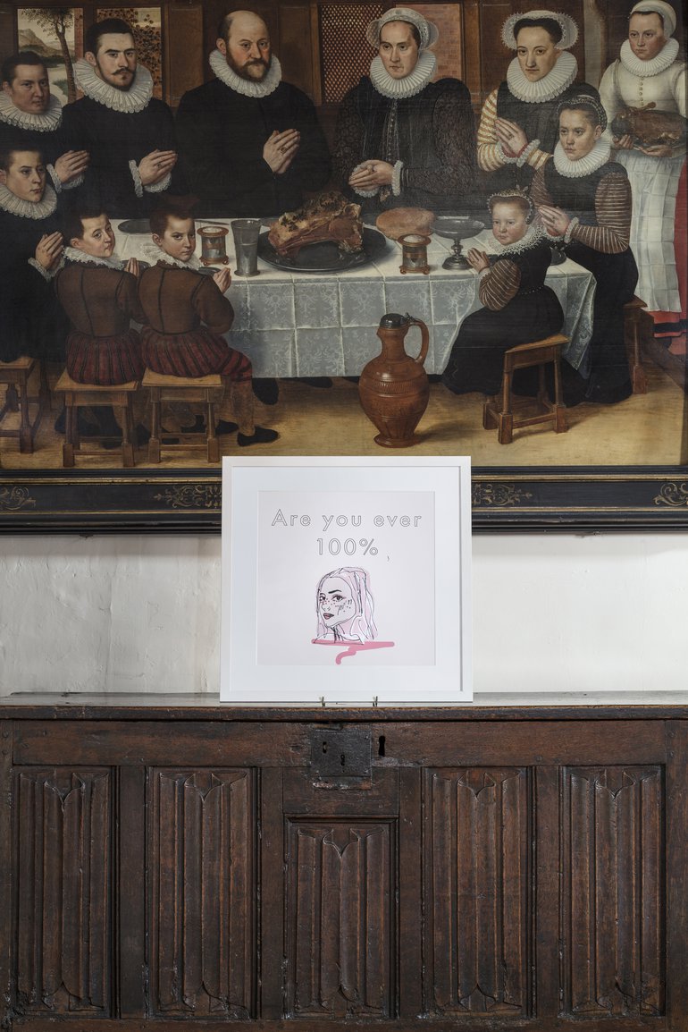 Little Cures, The Shakespeare Birthplace Trust, 2021. Clarity, by Chelsea Porter. Exhibition curated by Martha Kelsey/photographed by James Dobson.