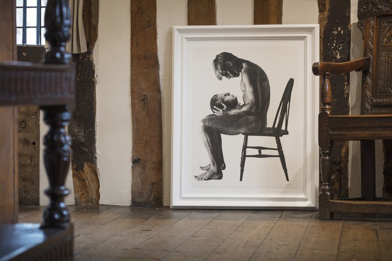 Little Cures, The Shakespeare Birthplace Trust, 2021. Our Time, by Dan Stirling. Exhibition curated by Martha Kelsey/ photographed by James Dobson’.