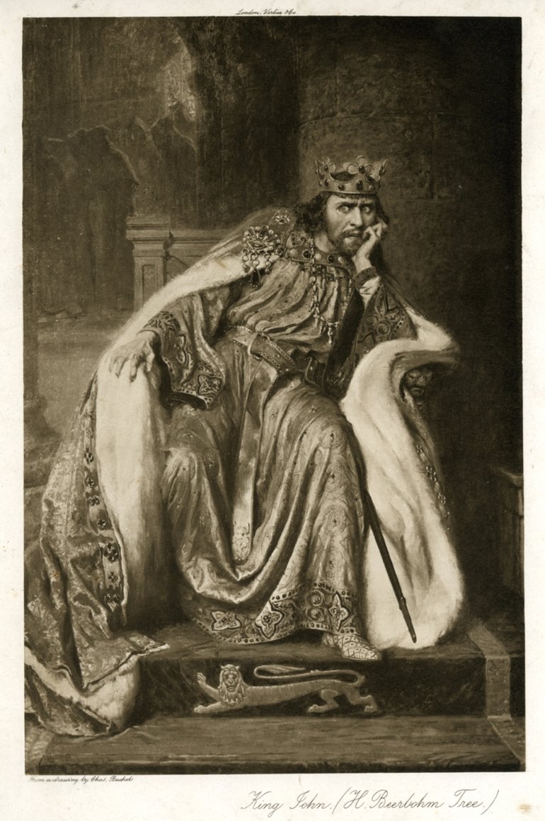Herbert Beerbohm Tree as King John