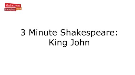 Video Summary: King John