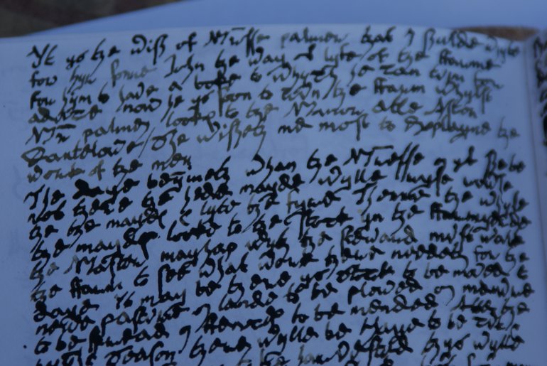 Master Charles's book written in Secretary hand