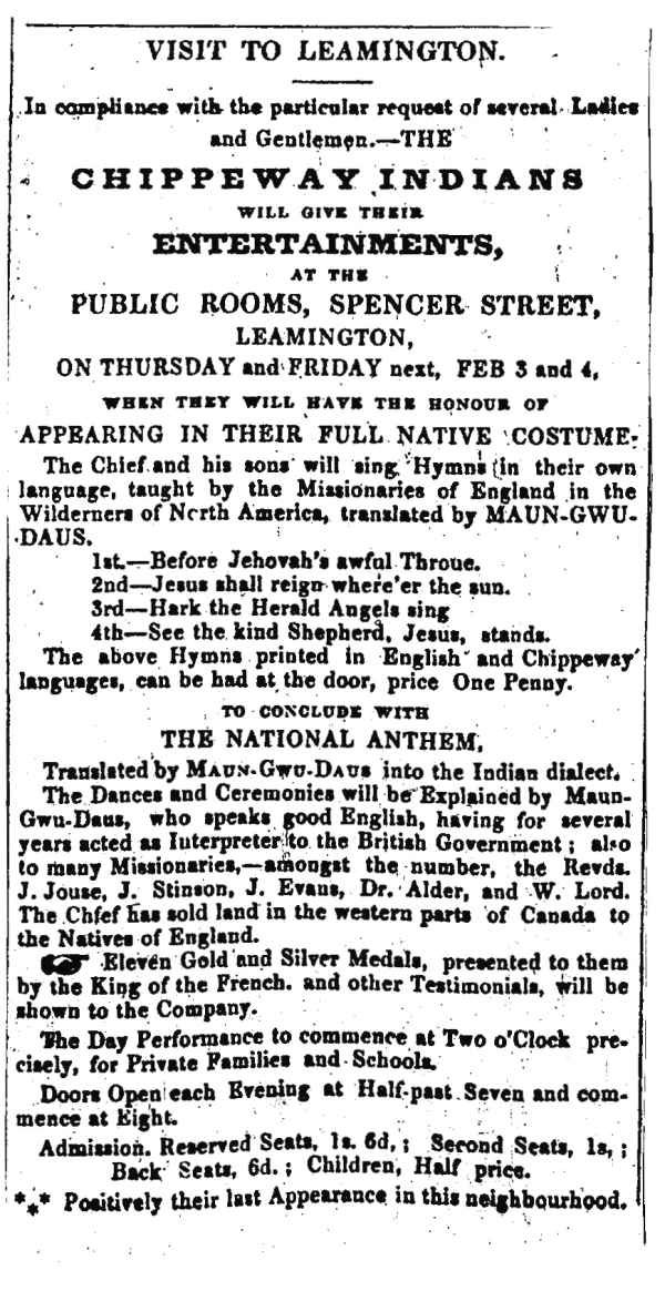 Maungwudaus visit to Leamington