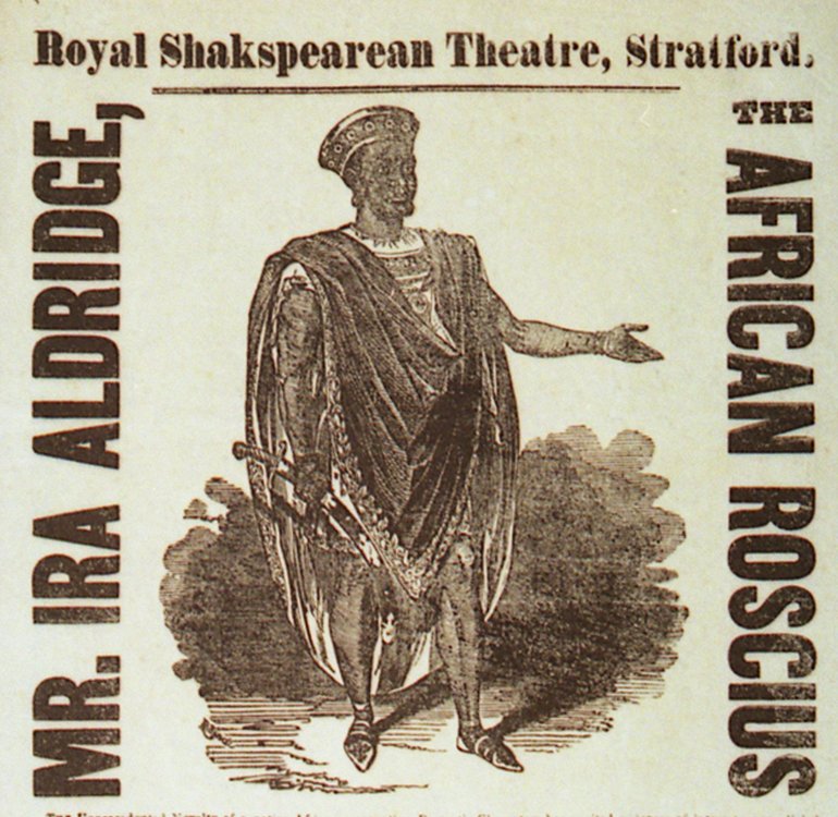 Ira Aldridge, Othello playbill