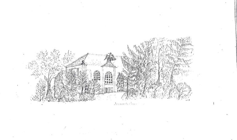 Pencil Sketch of Avonbank School