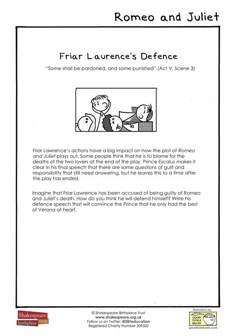 Friar Laurence's Defence