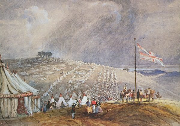 Painting of Encampment