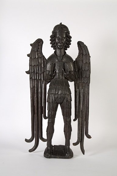 Carved angel