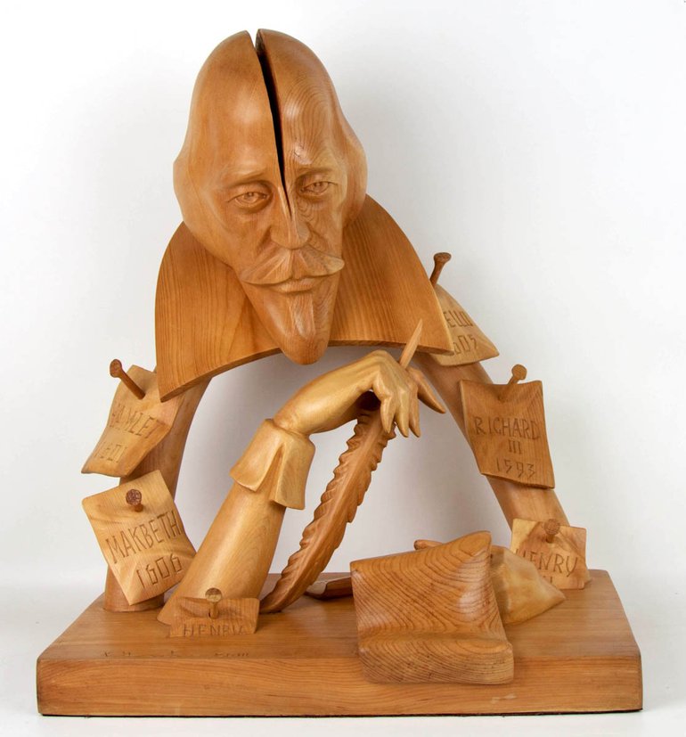 usov-sculpture-of-shakespeare