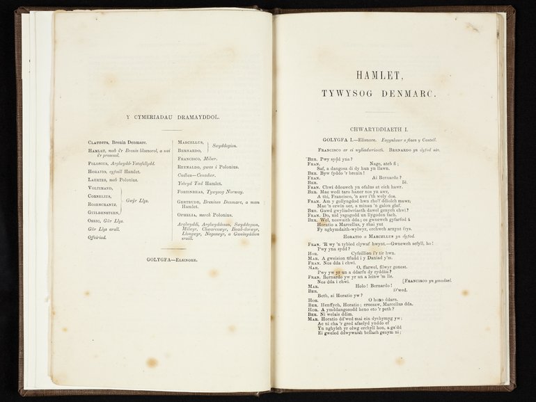 Hamlet in Welsh 1864