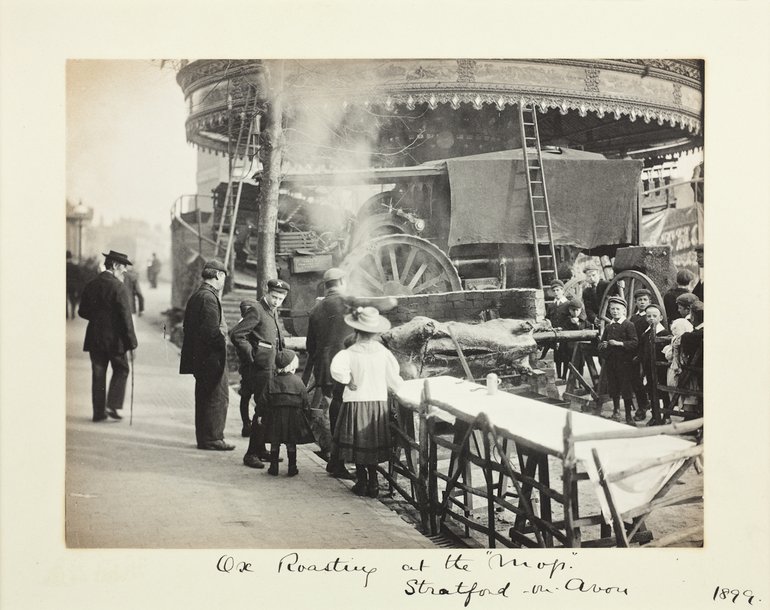 Benjamin Stone Ox Roasting 1899