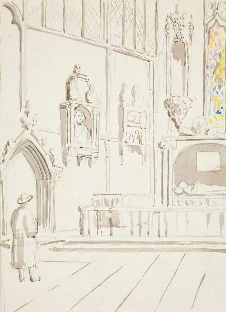 Sketch by Rebecca Dering