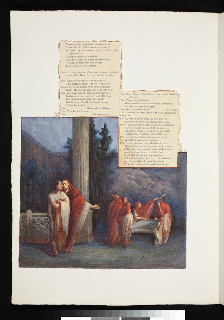 Julius Caesar, illustrated by Ethel Webling, 1898 SR Fol 50.15
