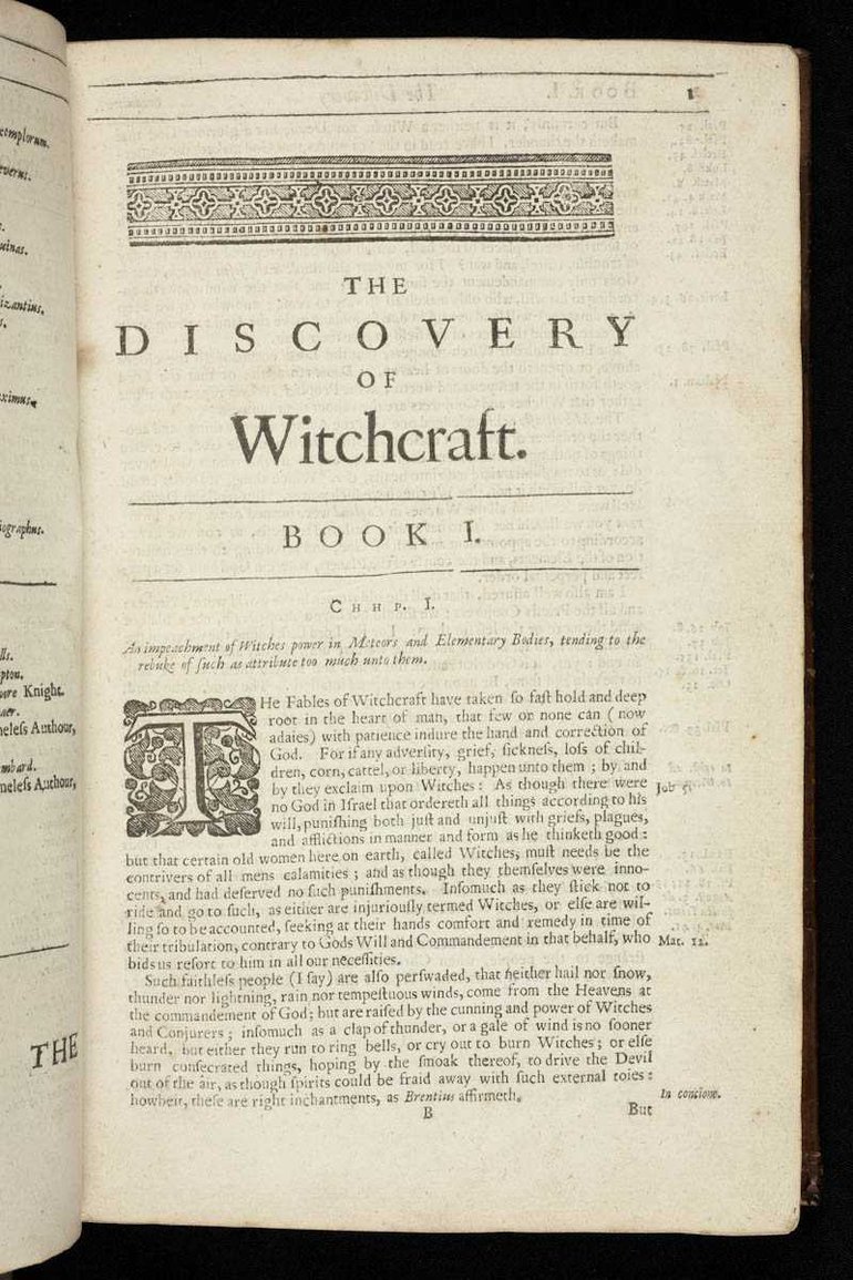 Discoverie of witchcraft chapter one