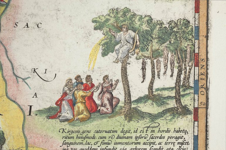 Map of Russia detail