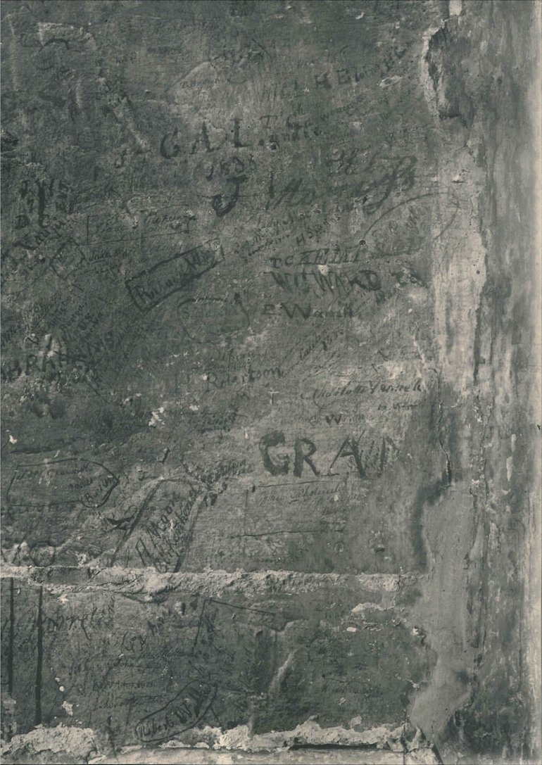 Shakespeare's Birthroom Graffiti