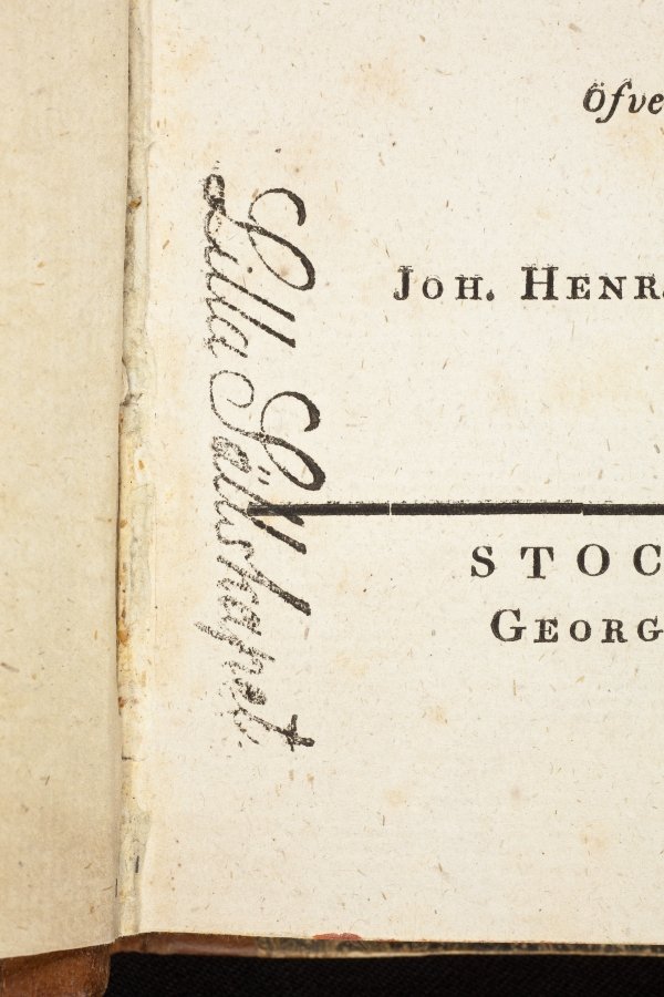 Lilla Sallskapet stamp detail