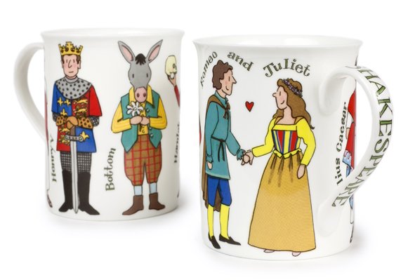 Alison Gardiner Shakespeare Characters Mug