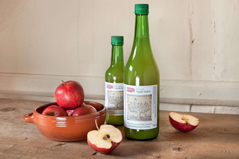 Apple picking at Anne Hathaway's Cottage