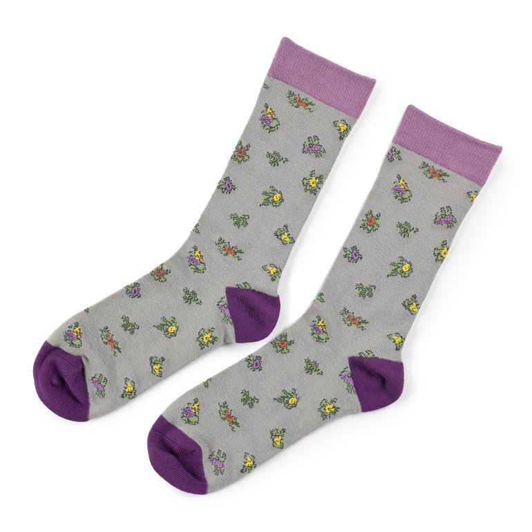 Ophelia's Flowers Shakespeare Inspired Bamboo Socks
