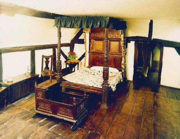 Jacobean bed hangings