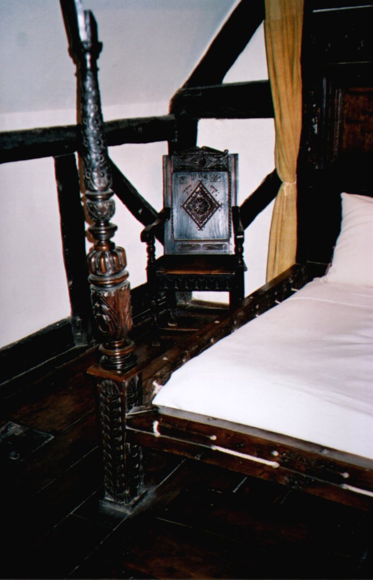 Shakespeare's Courting Chair Home Again