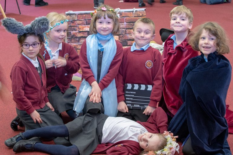 young actors take the 'stage'