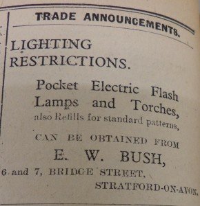 Torch adverstisement