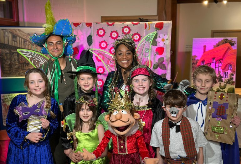 Will and friends at the farm