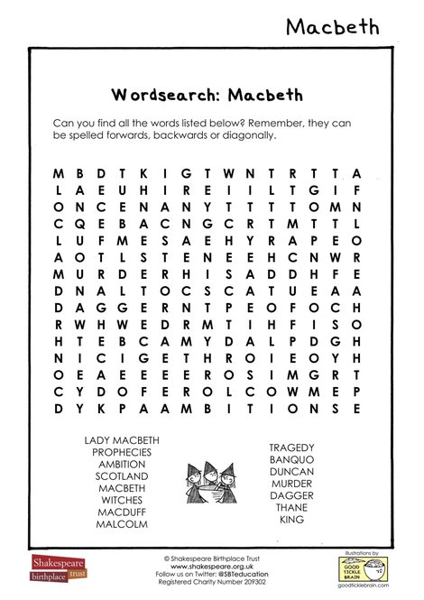 Macbeth Wordsearch JPG