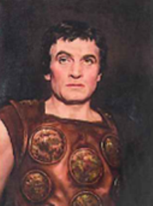 'Sir Laurence Olivier as Coriolanus' by Clare Duncan, 1959