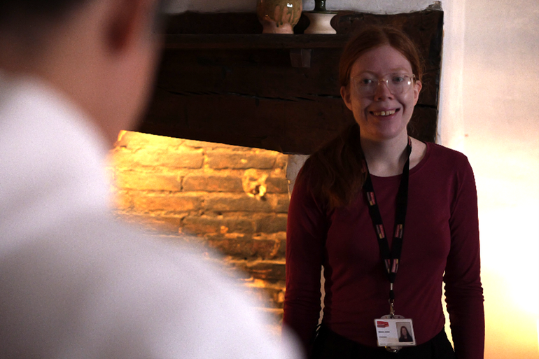 Menna, Visitor Welcome Volunteer